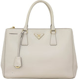 Prada Saffiano Lux Galleria Double Zip Tote Medium