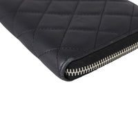 Chanel Classic Zipped Wallet | Black