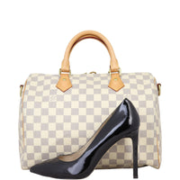 Louis Vuitton Speedy 30 Bandouliere Damier Azur