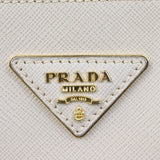 Prada Saffiano Lux Galleria Double Zip Tote Medium