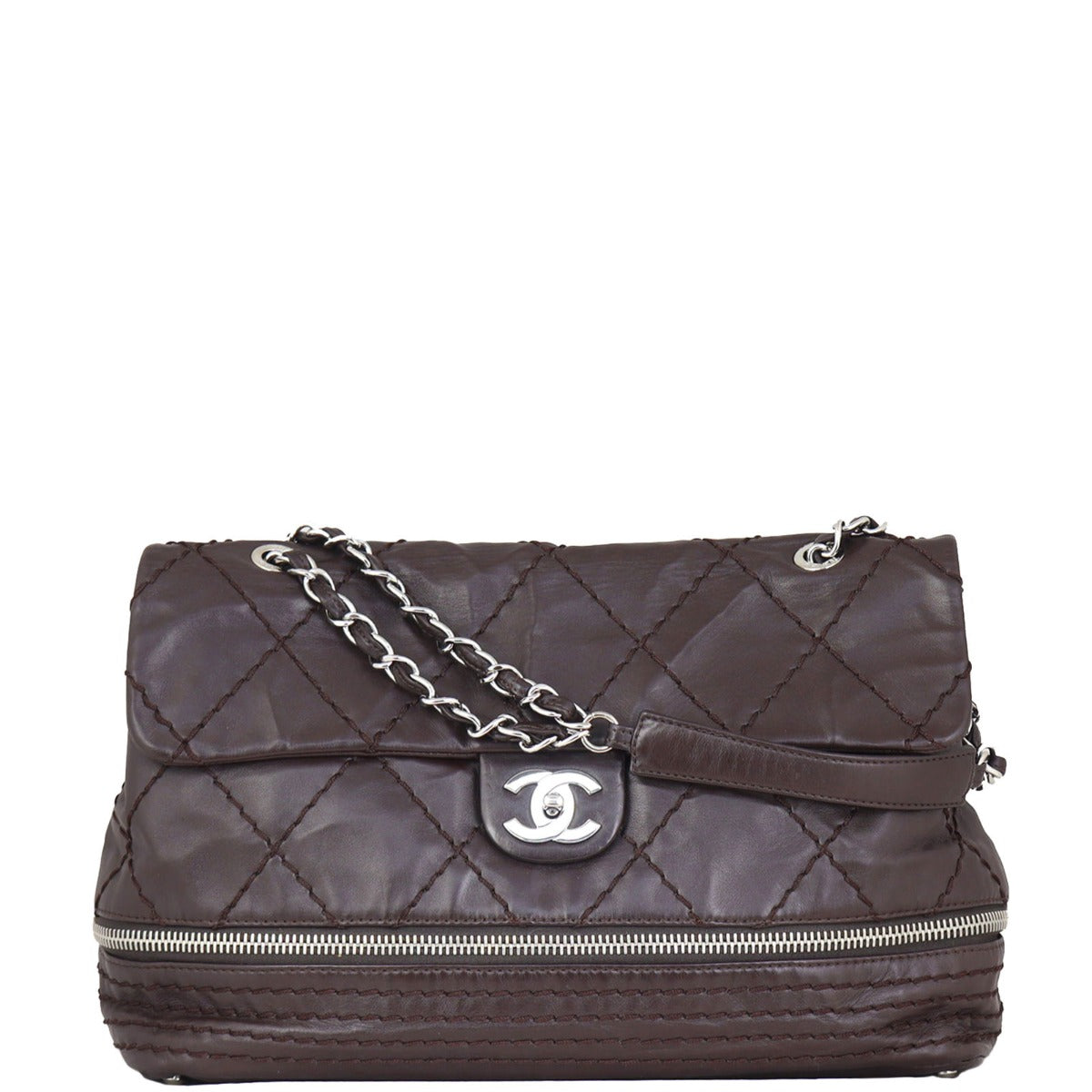 Chanel CC Expandable Ligne Flap Bag