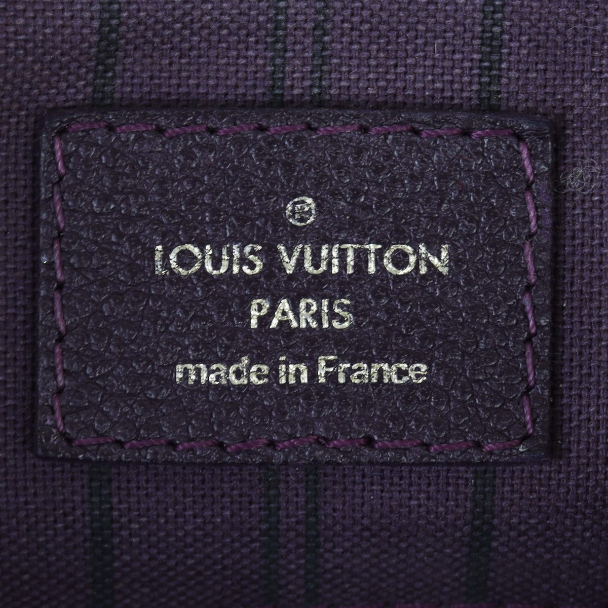 Louis Vuitton Speedy 25 Bandouliere Monogram Empreinte Interior Stamp