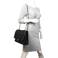 Chanel Classic Double Flap Maxi | Black