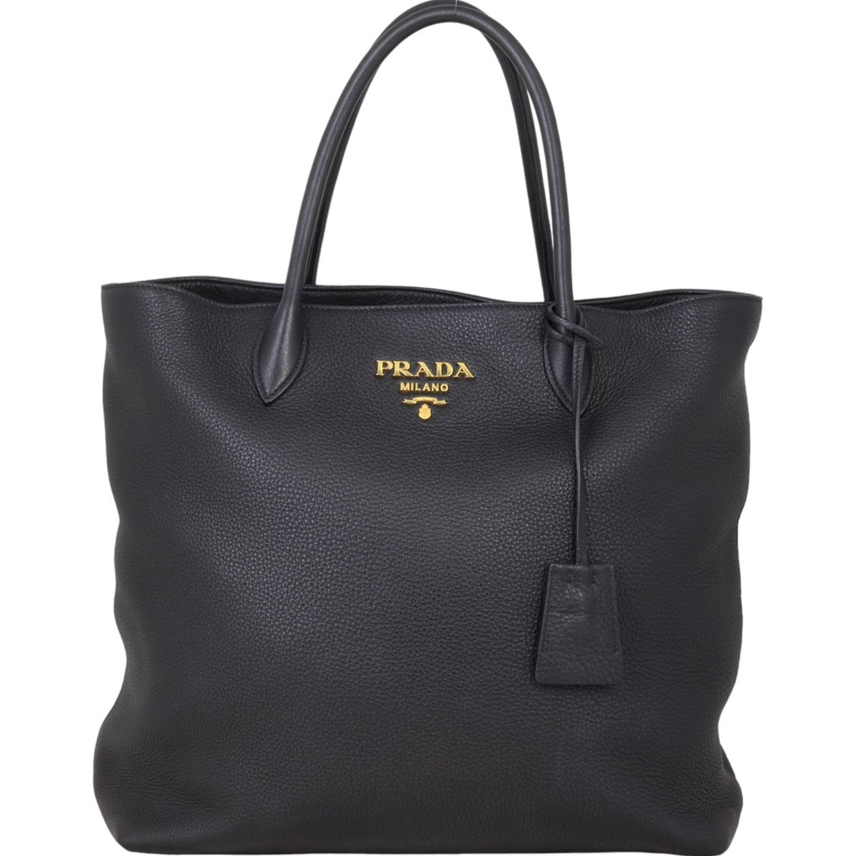 Prada Vitello Daino Zip Tote
