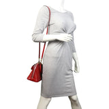 Louis Vuitton Alma BB Monogram Vernis | Red