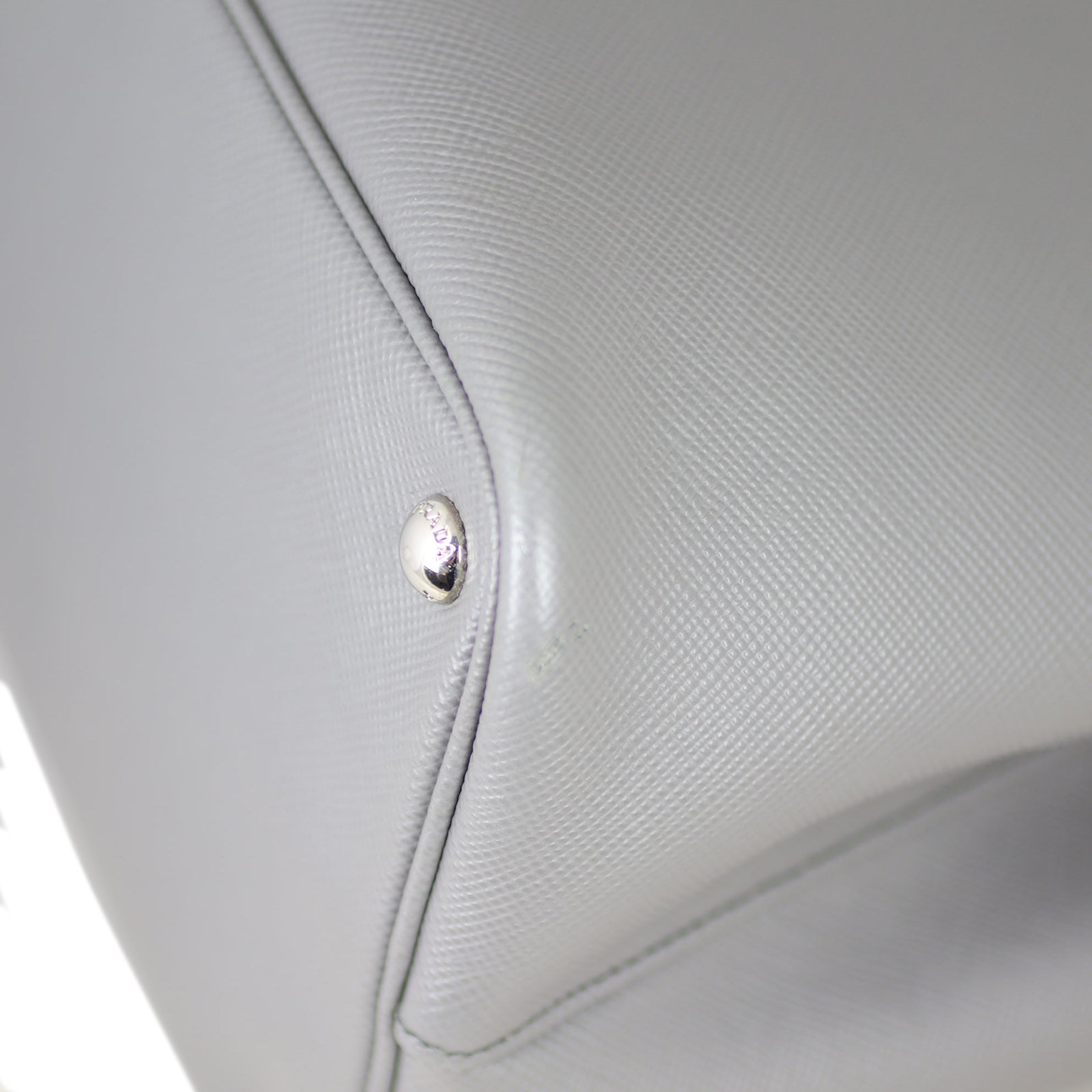 Prada Saffiano Cuir Double Bag Large Corner