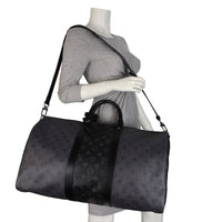 Louis Vuitton Keepall 50 Bandouliere Monogram Eclipse