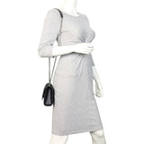 Saint Laurent Monogram Mix Matelasse Envelope Chain Bag Small