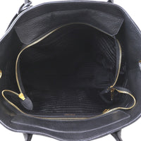 Prada Vitello Daino Zip Tote