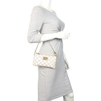 Louis Vuitton Milla Pochette MM Damier Azur