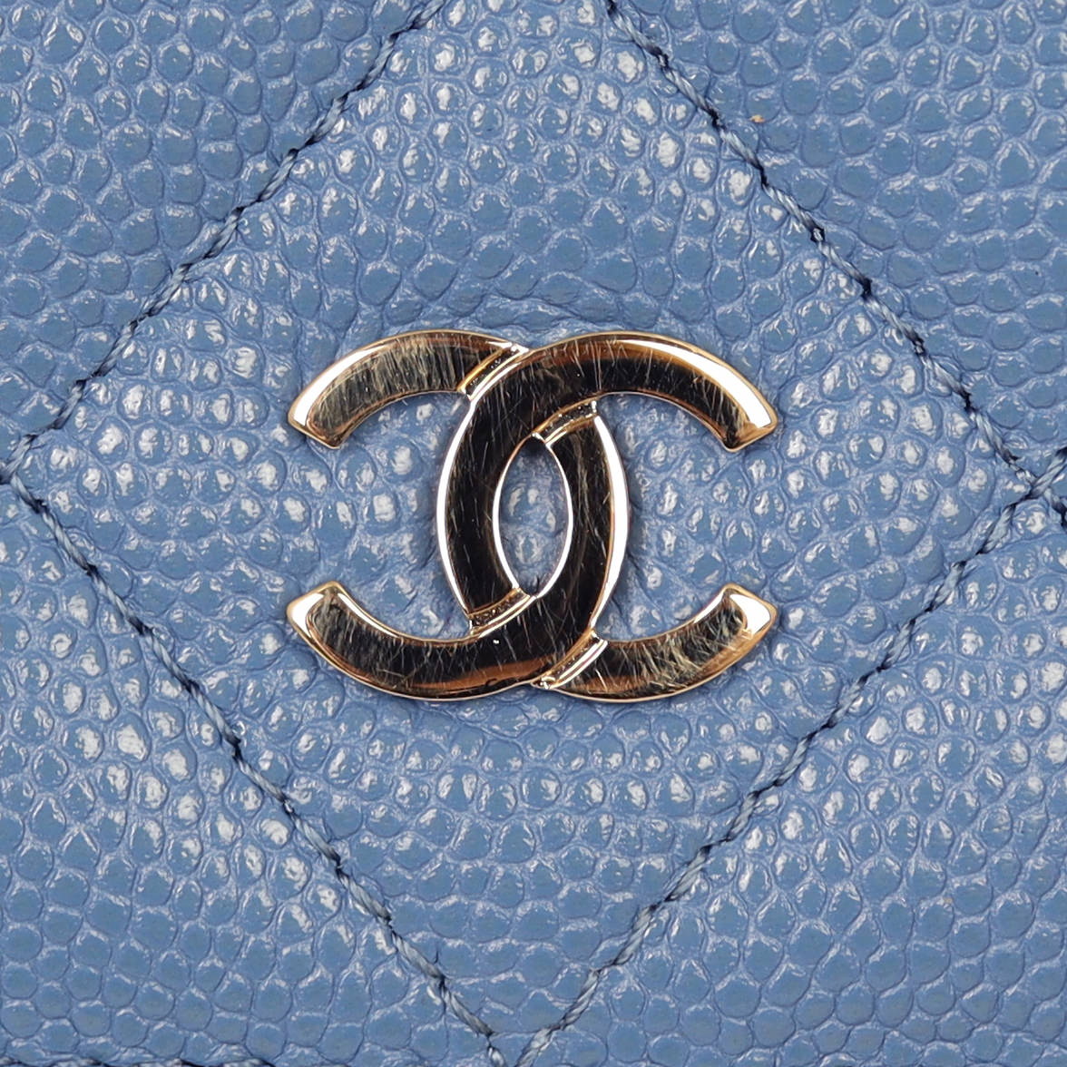 Chanel Classic Wallet on Chain Hardware