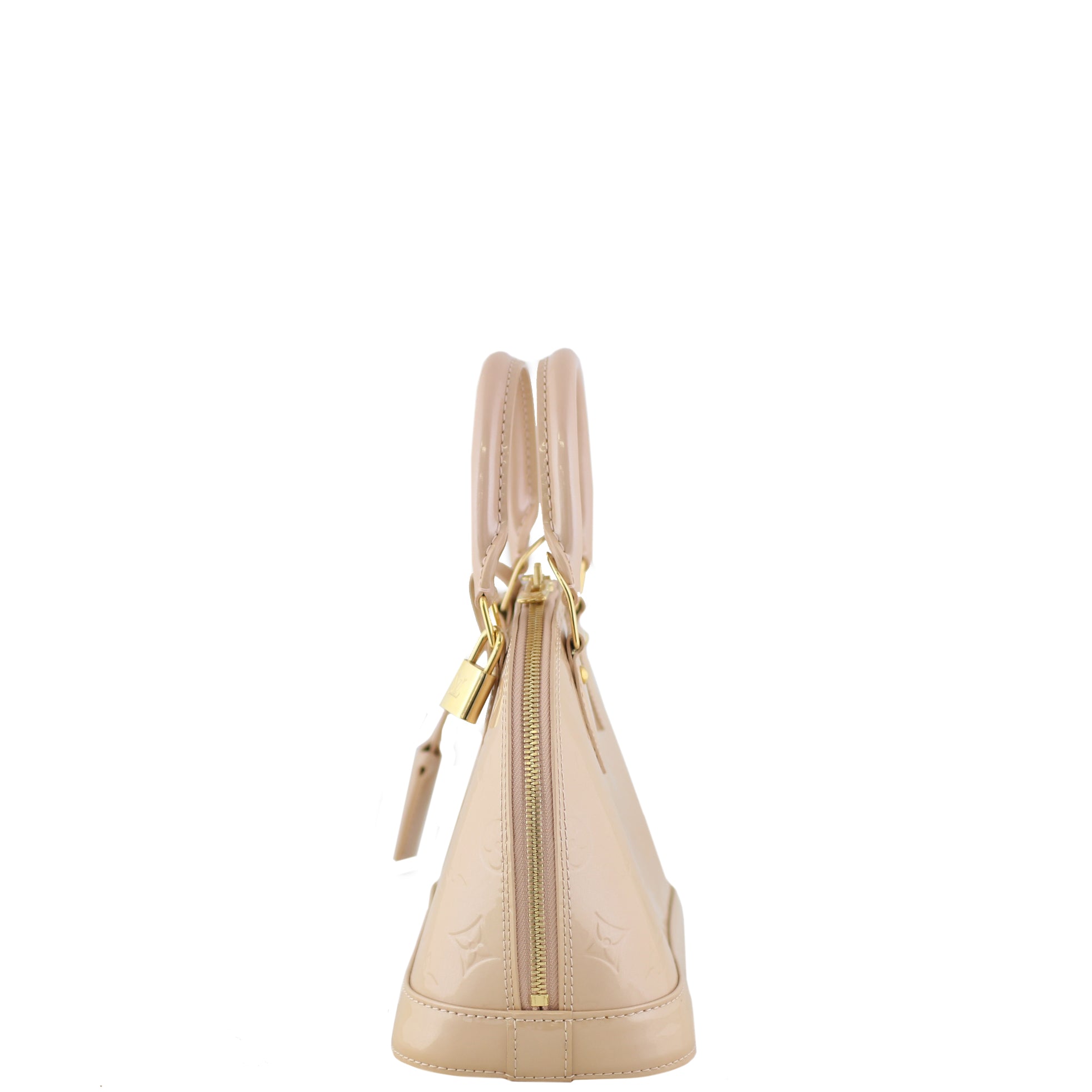 Louis Vuitton Alma BB Monogram Vernis Side