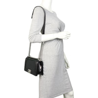 Chanel Boy Old Medium Glazed | Black