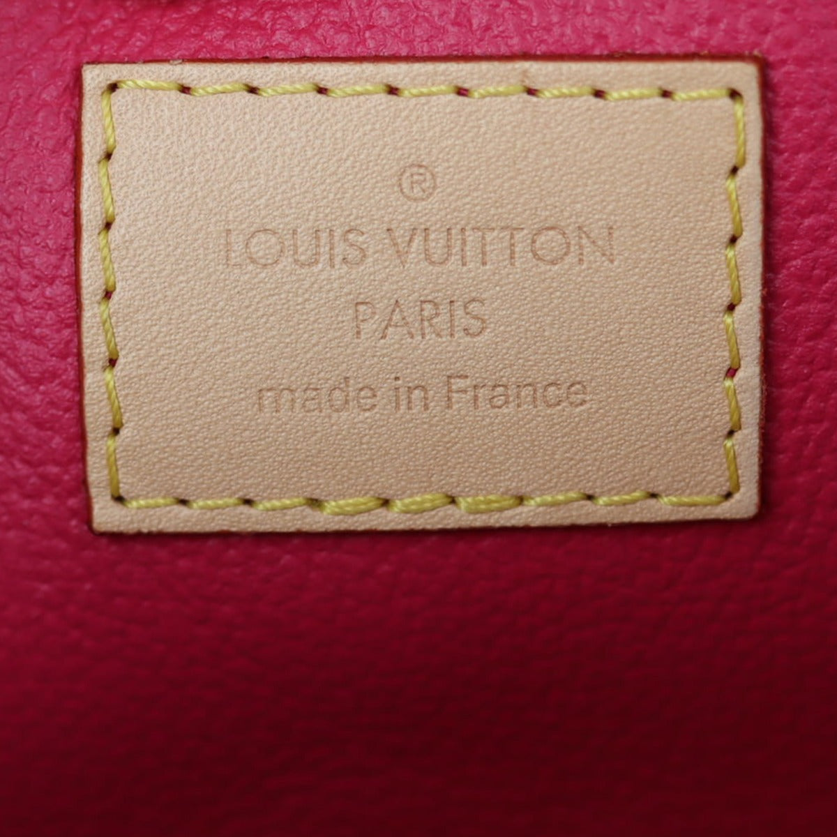 Louis Vuitton Cosmetic Pouch Monogram Multicolore Interior Stamp