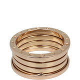 Bvlgari B.Zero1 18k Rose Gold Four Band Ring