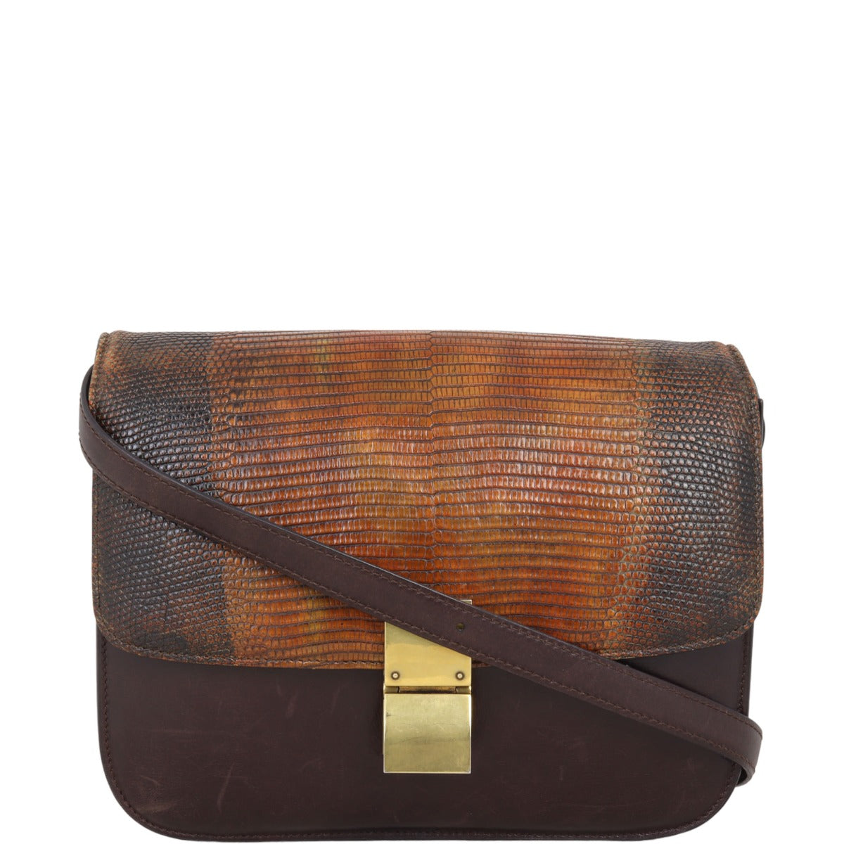 Celine Classic Medium Lizard Bag