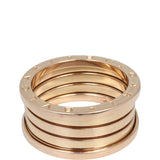 Bvlgari B.Zero1 18k Rose Gold Four Band Ring