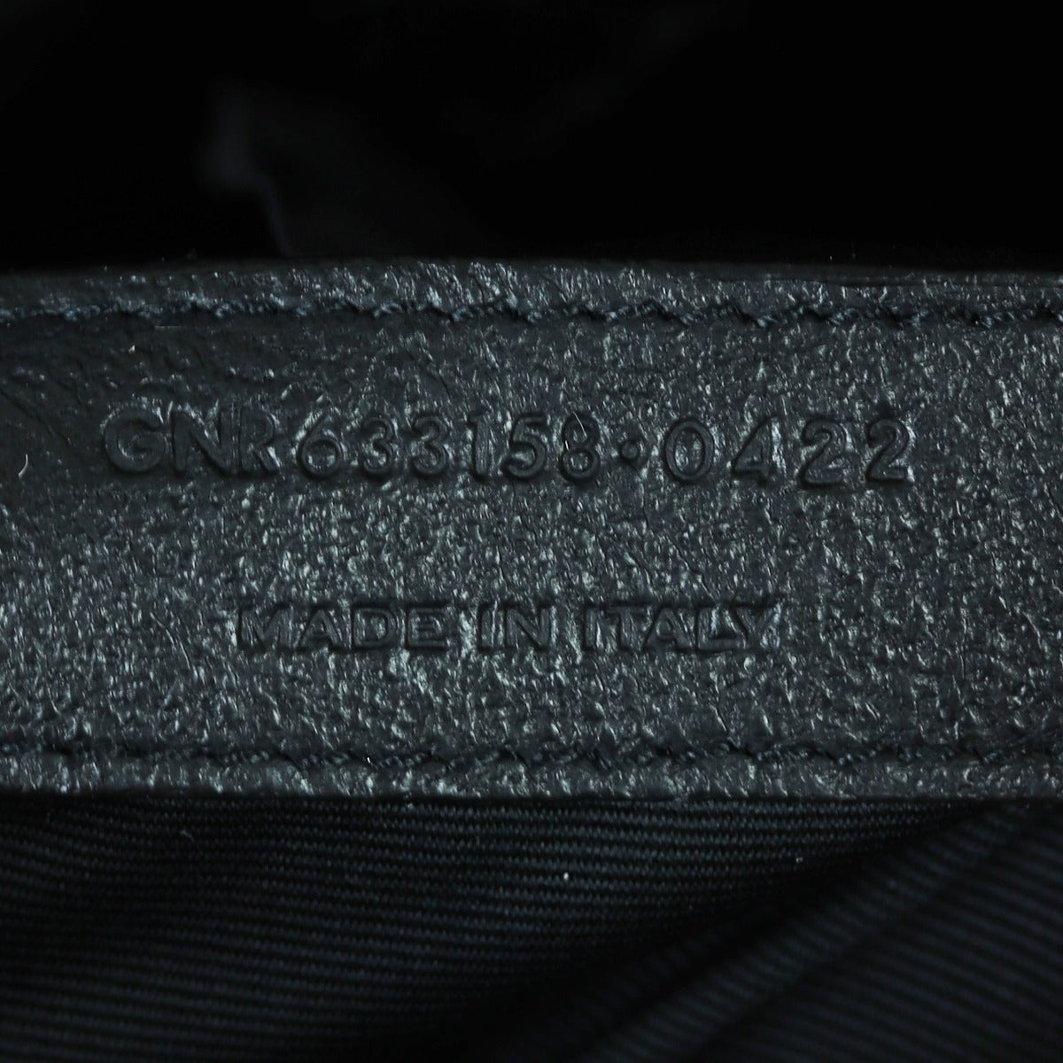 Saint Laurent Niki Medium Date Code