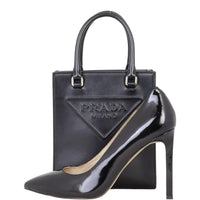 Prada Logo Drill Tote Mini