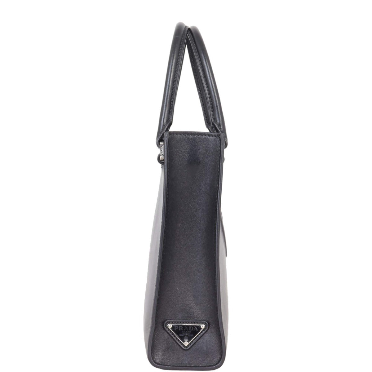 Prada Logo Drill Tote Mini