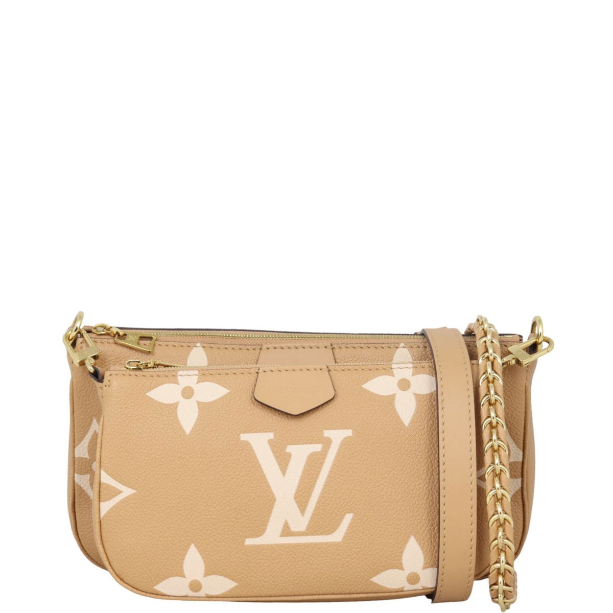 Louis Vuitton Multi Pochette Accessoires Monogram Empreinte Giant Bicolour