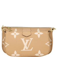 Louis Vuitton Multi Pochette Accessoires Monogram Empreinte Giant Bicolour