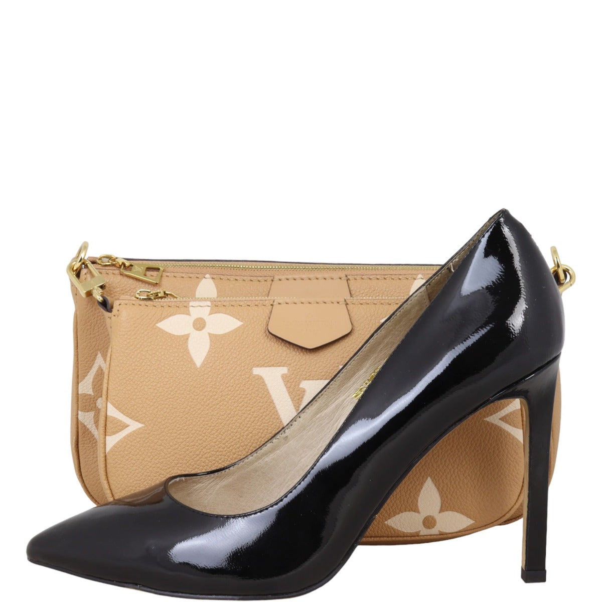 Louis Vuitton Multi Pochette Accessoires Monogram Empreinte Giant Bicolour