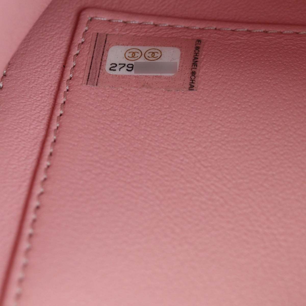 Chanel CC Filigree Vanity Case Small