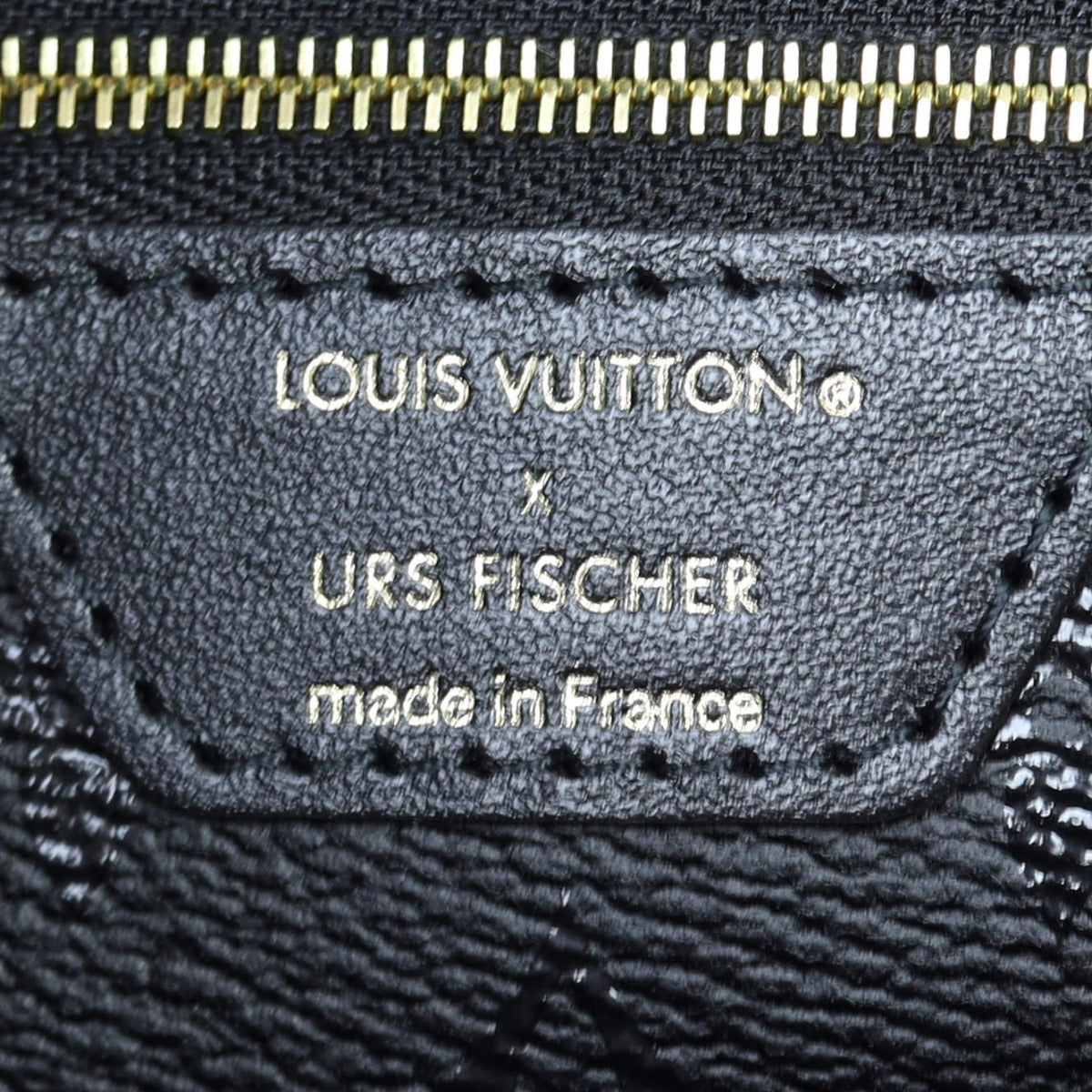 Louis Vuitton LVxUF Neverfull MM Tufted Canvas Interior Stamp