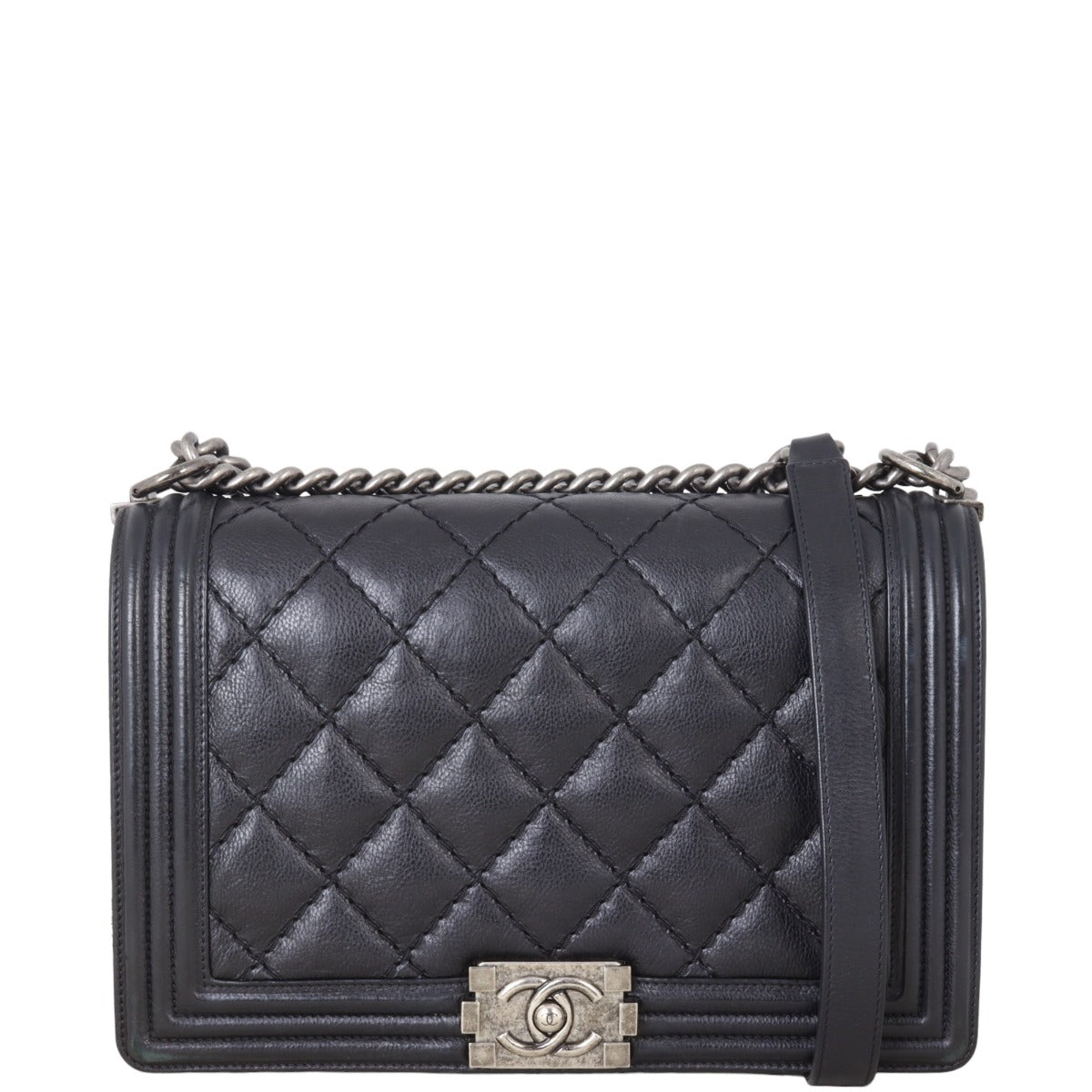 Chanel Boy New Medium Wild Stitch