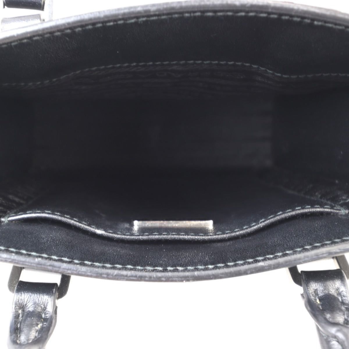 Prada Logo Drill Tote Mini