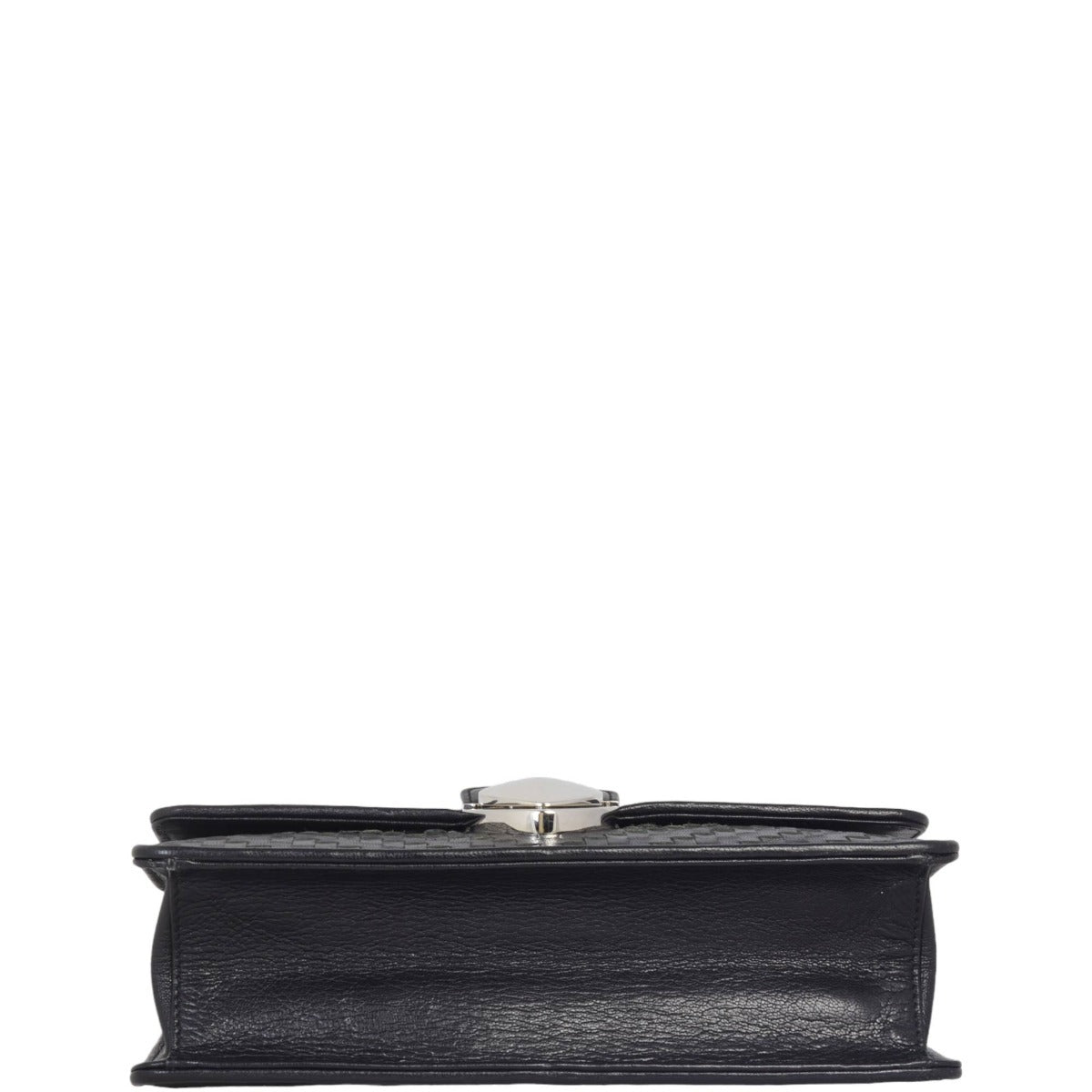 Prada Madras Woven Leather Chain Bag