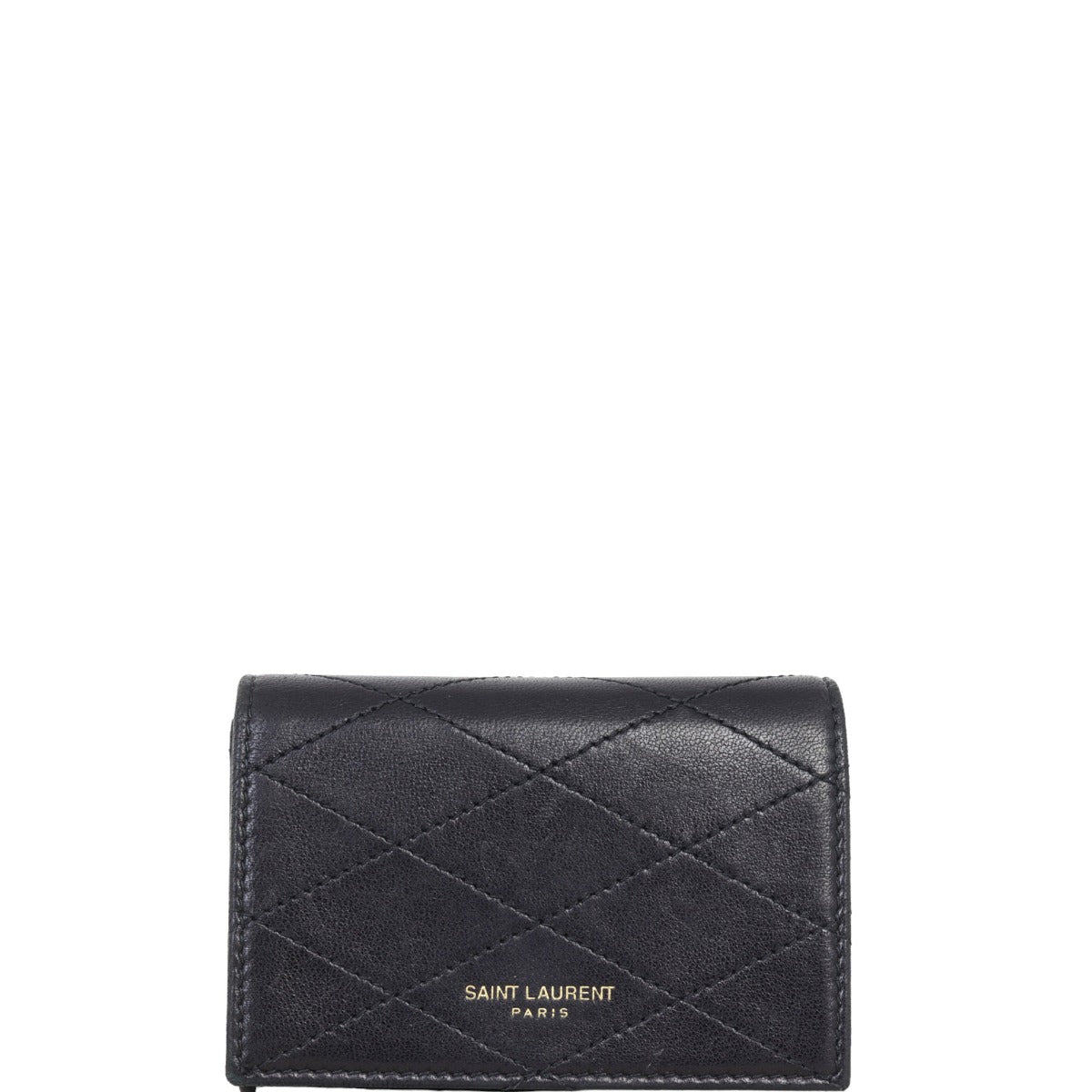 Saint Laurent Mini Card Holder on Chain