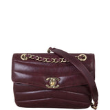 Chanel Chevron Miroir Flap Bag Small