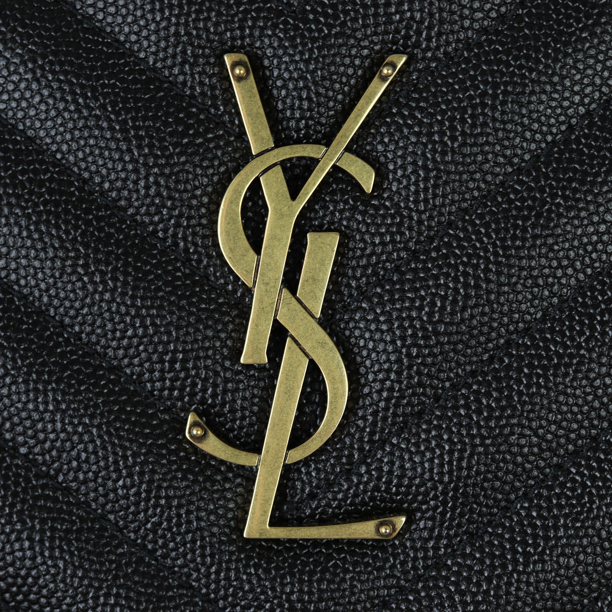 Saint Laurent Vinyle Round Camera Bag Hardware