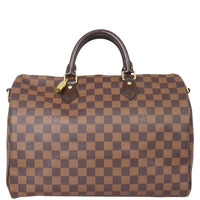 Louis Vuitton Speedy 35 Bandouliere Damier Ebene