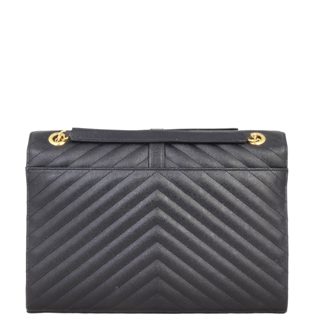 Saint Laurent Matelasse Envelope Large Bag