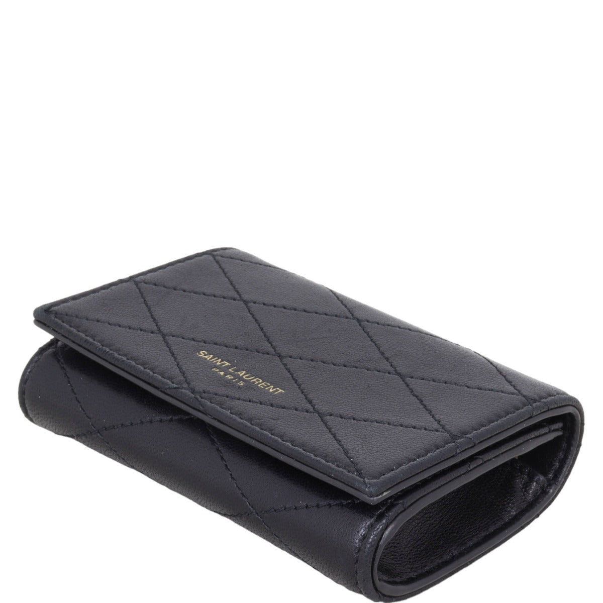 Saint Laurent Mini Card Holder on Chain