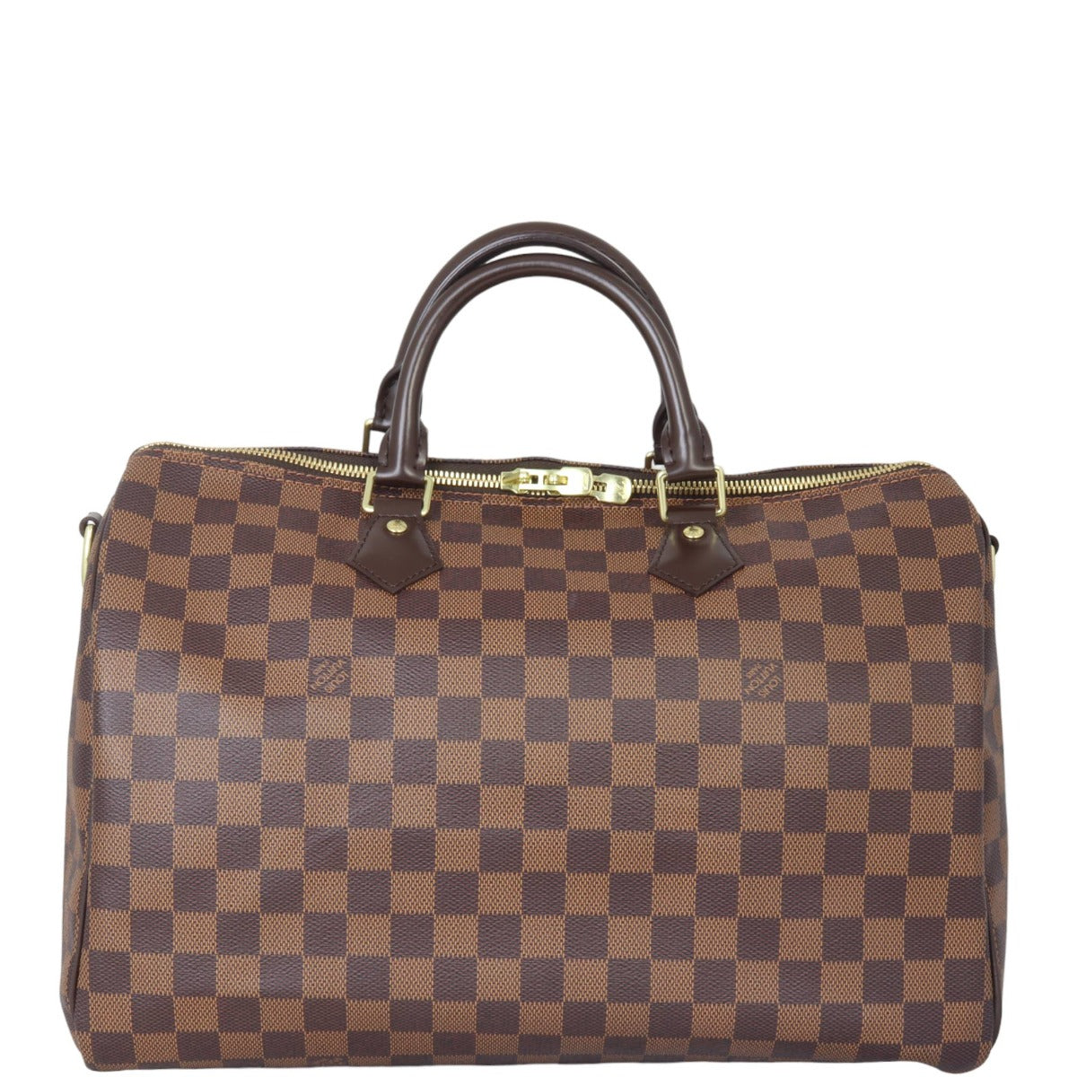 Louis Vuitton Speedy 35 Bandouliere Damier Ebene