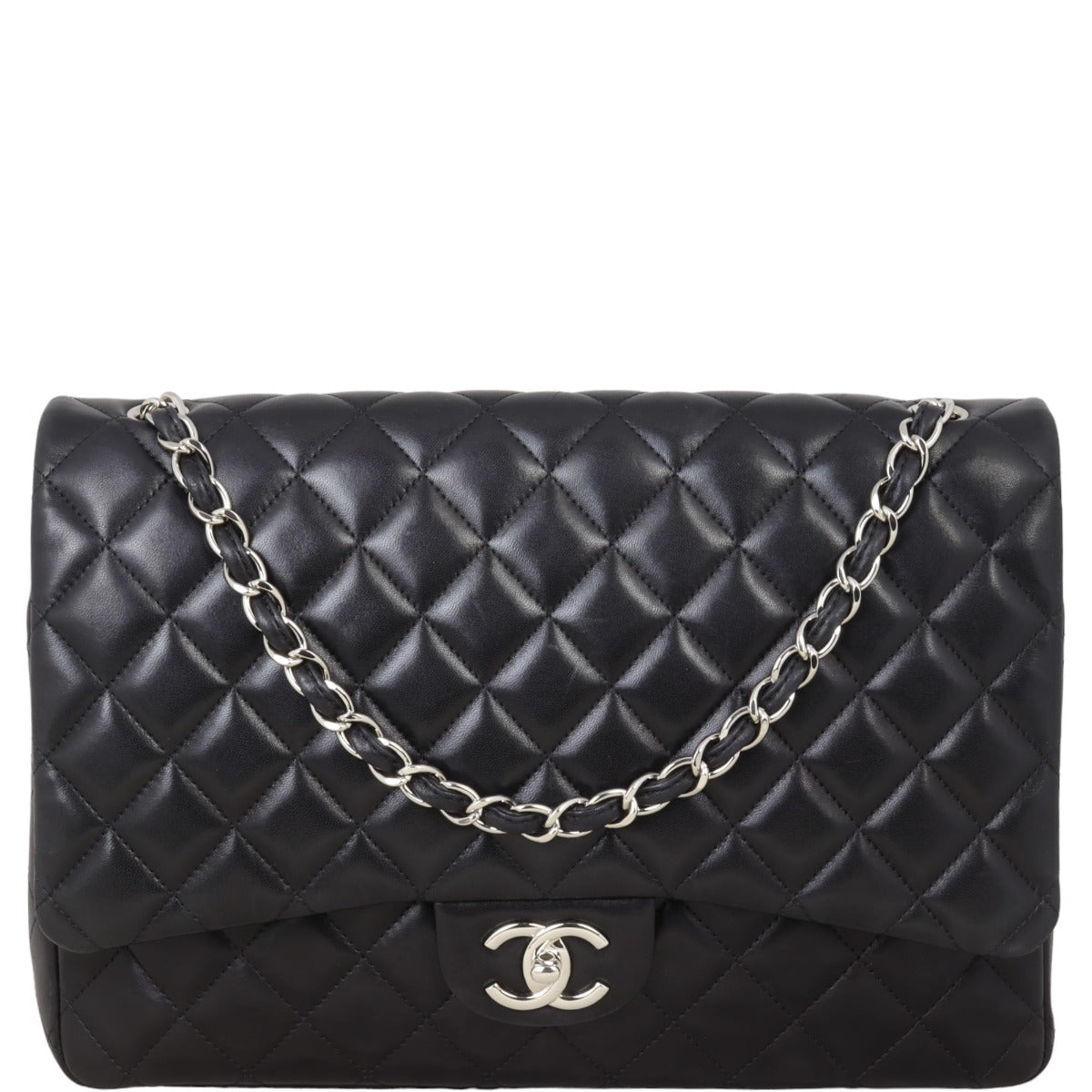 Chanel Classic Double Flap Maxi | Black