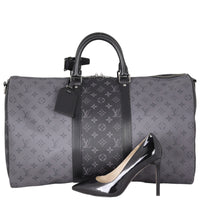 Louis Vuitton Keepall 50 Bandouliere Monogram Eclipse