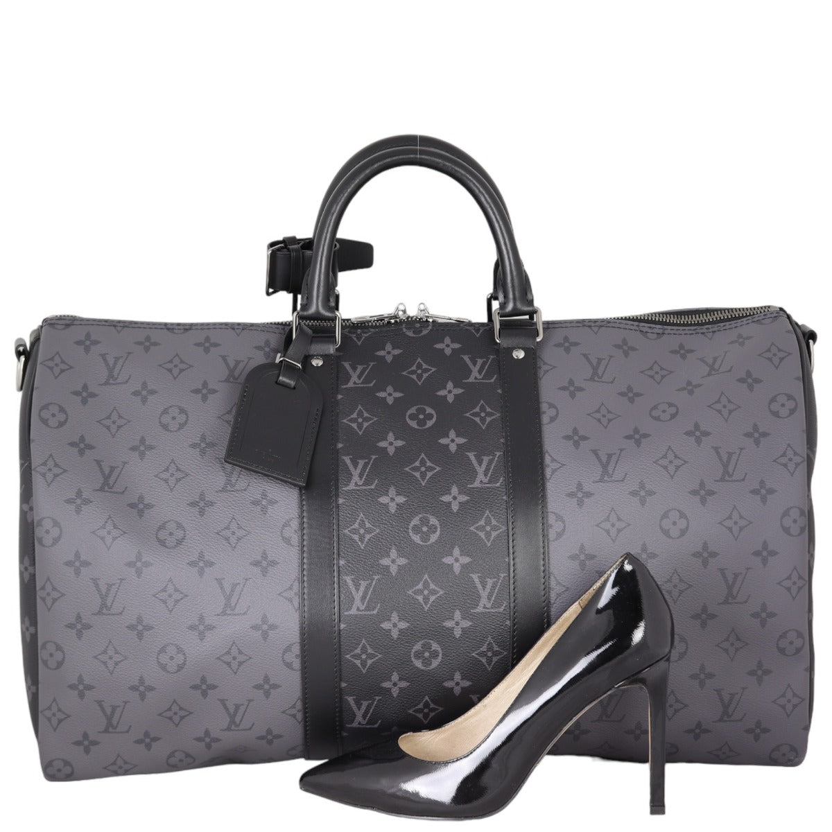 Louis Vuitton Keepall 50 Bandouliere Monogram Eclipse