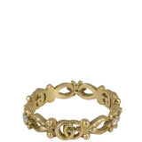 Gucci Flora 18k Yellow Gold Diamond Ring