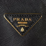 Prada Saffiano Lux Galleria Double Zip Tote Large Hardware