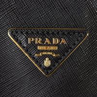 Prada Saffiano Lux Galleria Double Zip Tote Large Hardware