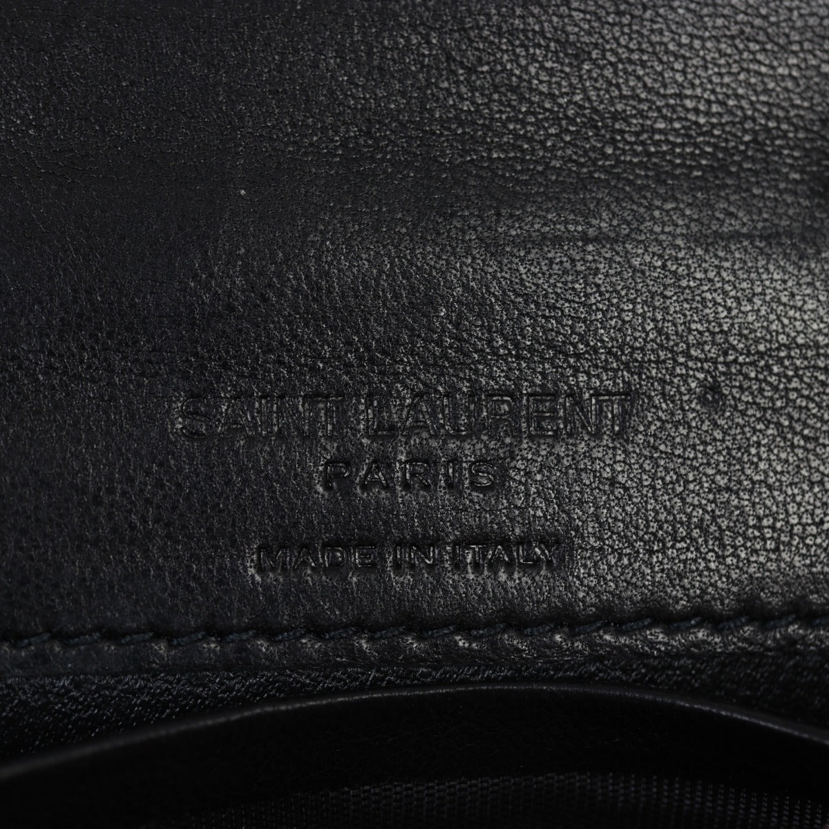 Saint Laurent Mini Card Holder on Chain