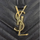 Saint Laurent Matelasse Envelope Large Bag