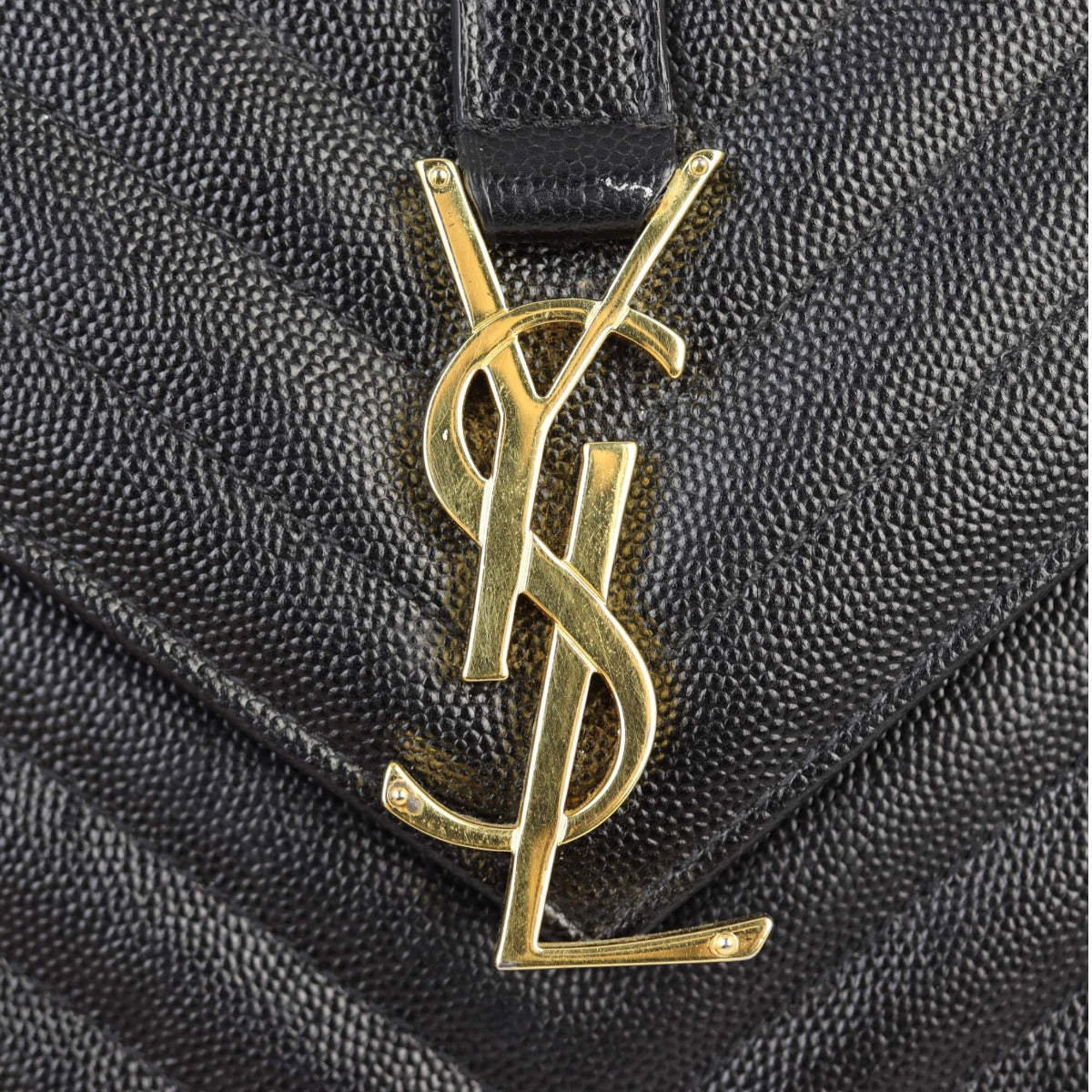 Saint Laurent Matelasse Envelope Large Bag