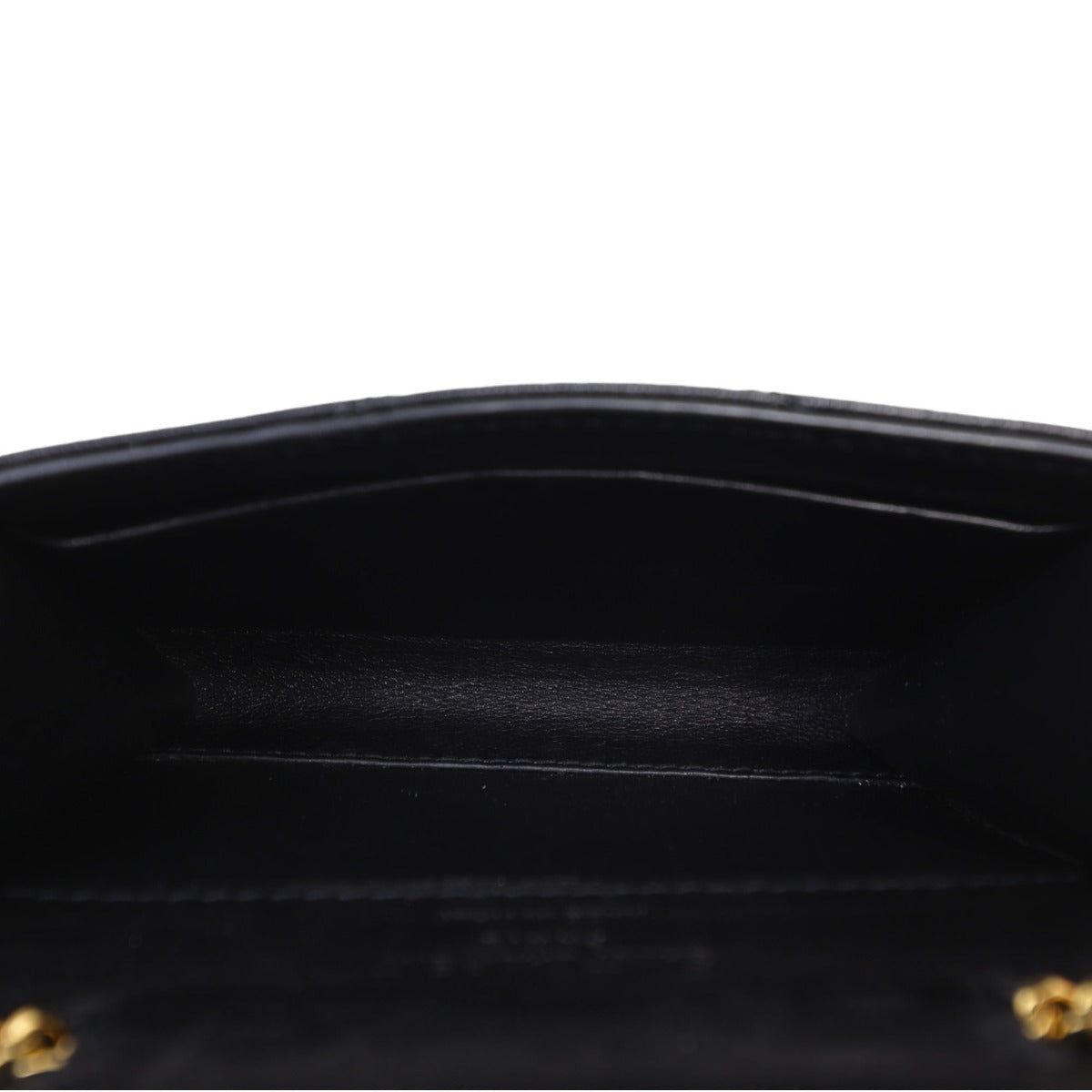 Saint Laurent Mini Card Holder on Chain