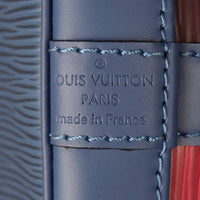 Louis Vuitton Petit Noe Epi Tricolor (berry, navy, brown) Interior Stamp
